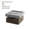 Volcanic Rock Barbecue Plate Japanese Barbecue Stove Beef Steak Plate High Temperature Stone Grill Plate Stone Baking Tray