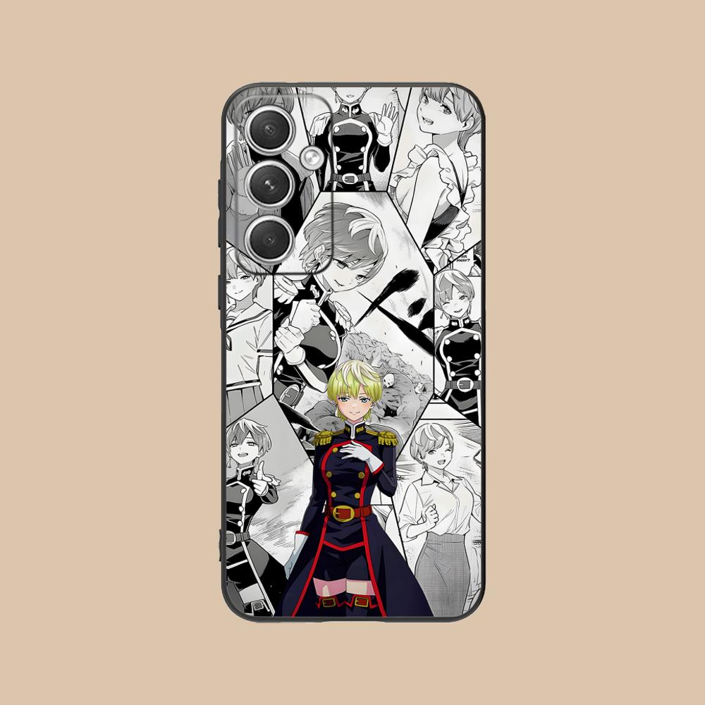 Mato seihei no slave Tenka Izumo Phone Case for Samsung Galaxy S25 S24 S23 S22 S21 S20 Note20 Plus FE Ultra Colour Cover Cover