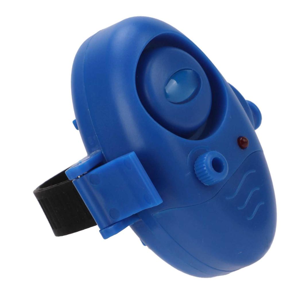 Vis Beetmelder Blauw ABS Elektronisch Slijtvast Vis LED Indicator Geluidsalarm Visgereedschap Accessoire