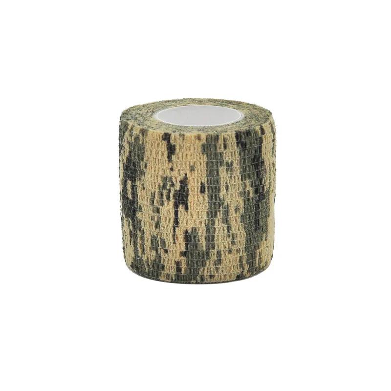 1/6/24Pcs Tree bark look Camouflage Elastic Wrap Tape Self Adhesive Sports Protector Ankle Knee Finger Arm Bandage