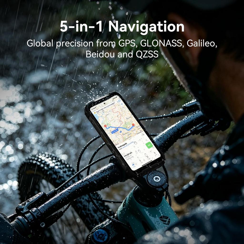 Blackview ROCK 5 Outdoor Smartphone 48GB+256GB 6,78" Android 16 Handy NFC 108MP Telephone