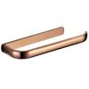 Tuqiu Towel Hanger Wall Mounted Rose Gold Towel Rack Bathroom Brass Gold Towel Bar Rail White Towel Holder