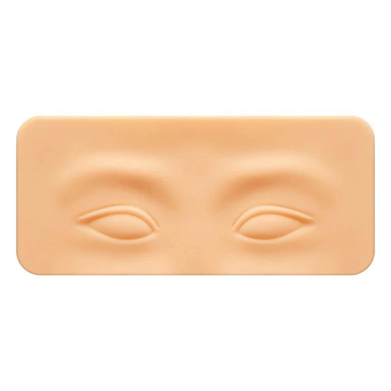 3D Eye Practice Skin  Skin Mold Easy To Color Tool Permanent Makeup Tattoo Bionic Silicone Eyebrow  Eye Makeup Training Practice