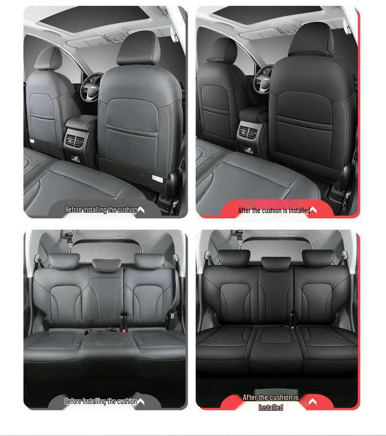 Haval M6 PLUS Smart Leather Seat Covers, Full Coverage, All-Season Cushions.