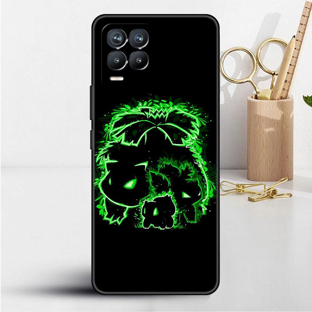 Hülle für Realme 8 C21y GT Neo 2 3 8i C21 7 C11 6 C12 C35 C3 GT 9 Pro C12 Silikon TPU Handyhülle Anime Pokemon Japan