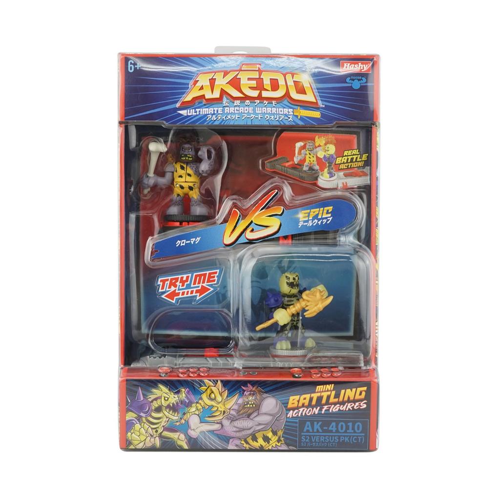 Hassie Top-in AKEDO S2 [Official Japanese Product] Versus Pack (Epic Tailwhip VS Claw Mag) (ULTIMATE ARCADE WARRIORS