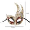 Flame Shape Mask Masquerade Dressing up with Straps Carnivals Nightclub Cosplay Halloween