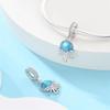 Authentischer Farbwechselnder Quallen-Anhänger-Charm Passend für Original-Armband Kupfer Meeresschalen-Charm für Schmuck Weihnachtsgeschenk