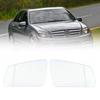 Venstre & Høyre Oppvarmet Speilglass For Mercedes Benz W212 204 221