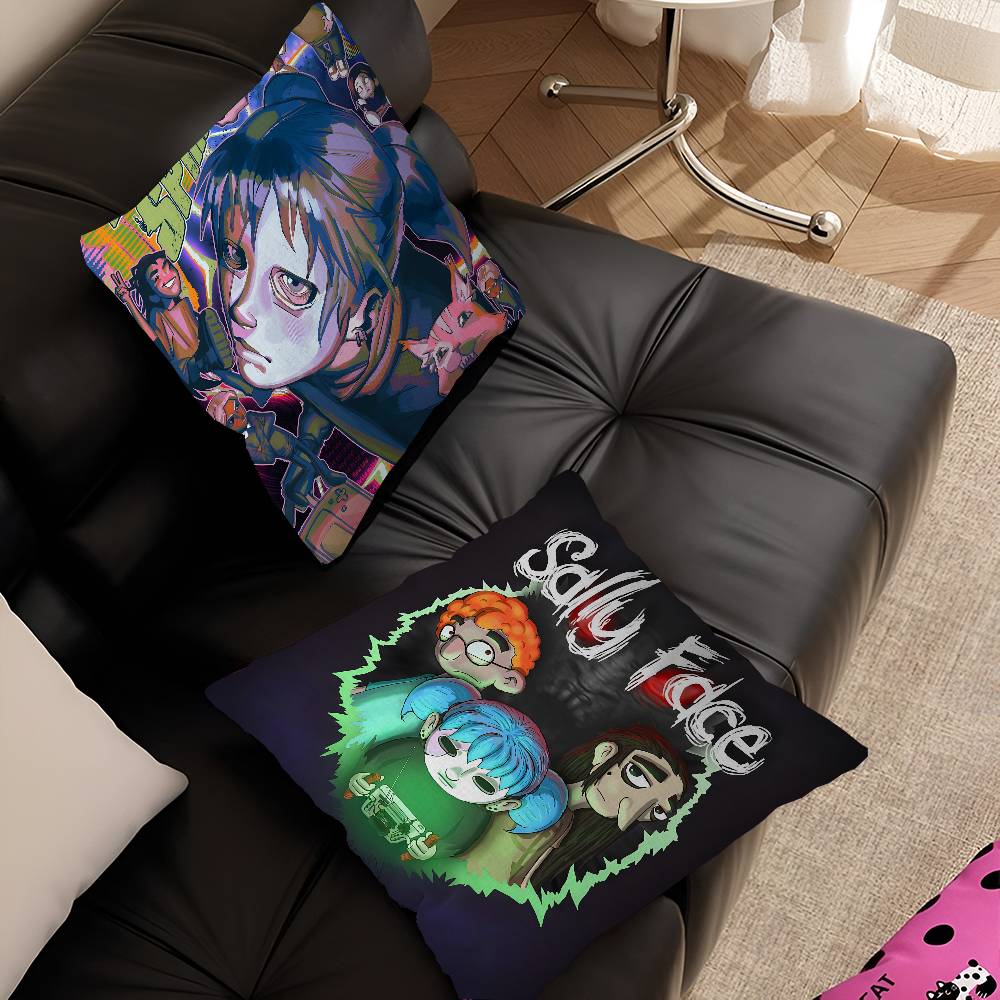 Game Sally Face Pillow Anime Pillow Sofa Bed Head Pillow Cover Cushion Cover x cm Fashion
