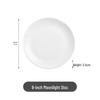 Elegant Moonlight Bone China Ceramic Dinner Plate - Perfect for Steak, Western and Cold Dishes, Gift or Display.