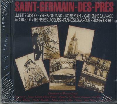 CD ST. GERMAIN DES PRES - St. Germain Des Pres  8341822 PolyGram 1988 France Jazz Used