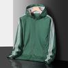 Large Size Fashionable Windproof Thin Windbreaker, Breathable Solid Color, Large Men's Jacket, Fat Coat