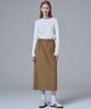 Marop 3107 Stretch H-Line Skirt (Beige)