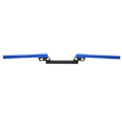 Motorcycle Handlebar 22mm Universal Adjustable Handle Bar for Sports Car Streetcar ATV Scooter Off Road Vehicle Blue