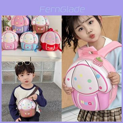 Cartoon Kids Backpack With Breathable Oxford Fabric For Preschool School Use