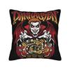 Danhausen Wrestling Punk Square Pillow Covers Polyester Bed Car  Cushion Case Cute Decor Throw Pillow Case
