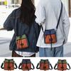 Sports Crossbody Phone Pouch Korean Style Patchwork Square Bag Casual Nylon Shoulder Bag  Man