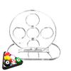 Billardstock Schlagtrainer Poolstock Übungstrainer Mit Anti-Rutsch-Basis Acryl Pool Trainingshilfe Für 8-Ball