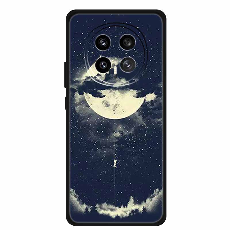 For Honor Magic8 5G 2025 Phone Case 6.58" Tiger Lion Cats Soft TPU Black Silicone Back Cover For Honor Magic 8 Fundas Shockproof