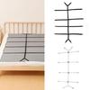 Universal Bed Sheet Holder 12 Clips Extended Length Rusts Proof Slip Resistant Elastic Mattress Adjustable Tensioner