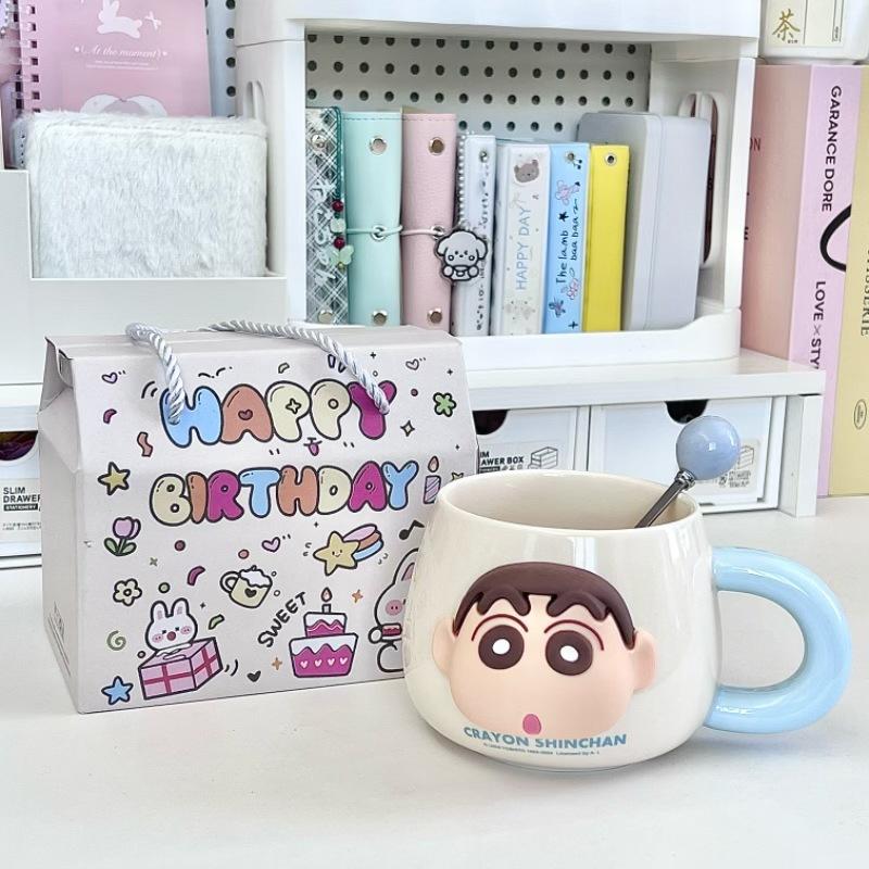 Kubek na wodę prezent na urodziny dla dziewczynki uroczy ceramiczny kubek biuro dom śniadanie filiżanka do kawy