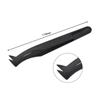 8 Styles Black Carbon Fiber Plastic Tweezers Kit for Nail Art DIY Picking Needle Nose Pointed Curved Flat Tip Tweezers