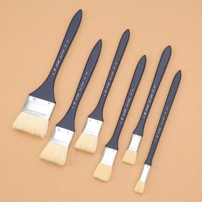 Long Handle Acrylic Oil Paintbrush for Wall Graffiti and Bristle Board