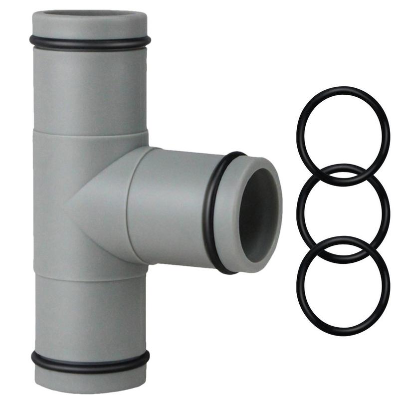 Pool Hose Connector 1.25inch Over Ground Pool Extension Hose Connection For 1-1/4inch Hose Pool Hose Attachment Replacement Part