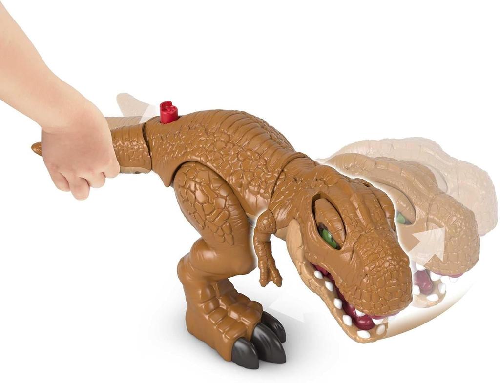 Fisher-Price Imaginext Jurassic World T. Rex (The New Ruler of Jurassic World) [Approximately 36cm Long] [Ages 3 and Up] HFC04 Brown, Medium