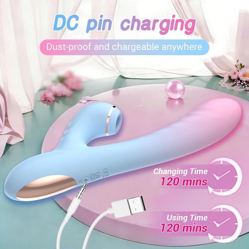2 IN 1 Dildo Vibrator Sucking Vacuum Stimulator For Female G-Spot Clitoris Stimulator Vagina Massager Dildo Sex Toys for Women