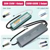 IP67 Waterproof Outdoor Use Lighting Transformers AC 110-250V To DC 12V 24V 60W 100W 150W 200W 300W 600W LED Driver Power Supply