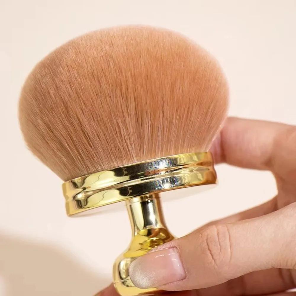 Pincel de Maquillaje Corporal Extra Grande 74 mm de Ancho Suave Pelo Sintético Pincel de Maquillaje Corporal Pincel para Colorete en Polvo Pincel para Base