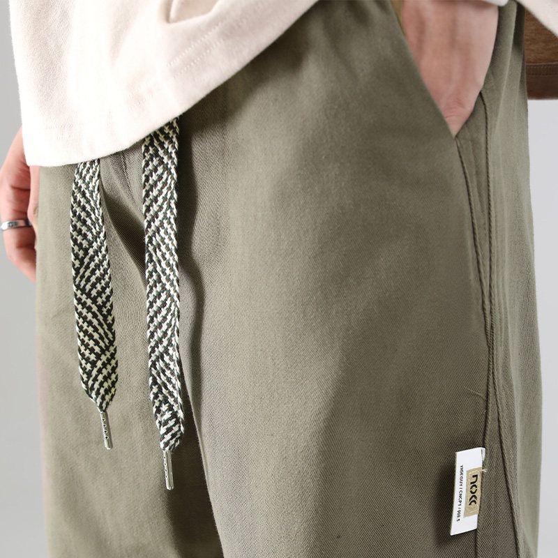 Chinese Fad High Street Oversize Handsome Casual Pants