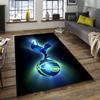 T-Tottenham Hotspur Design Teppich - Rutschfest, Weich & Gemütlich Fußmatte für Wohnzimmer, Schlafzimmer, Büro - Dekoteppich für Innen/Außen