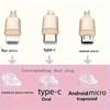 Phone Dust Plug Pendant for iPhone Samsung Xiaomi Type-C/iOS /Micro USB Interface Universal Dust Plug Cute Little Bear