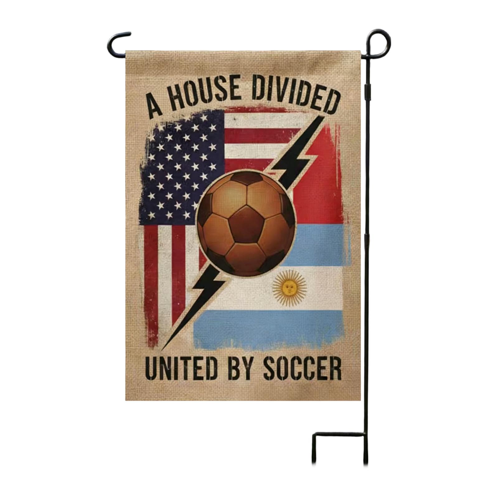 

2026 Garden Flag, Double-sided Printed Linen Patio Outdoor Flag One Size