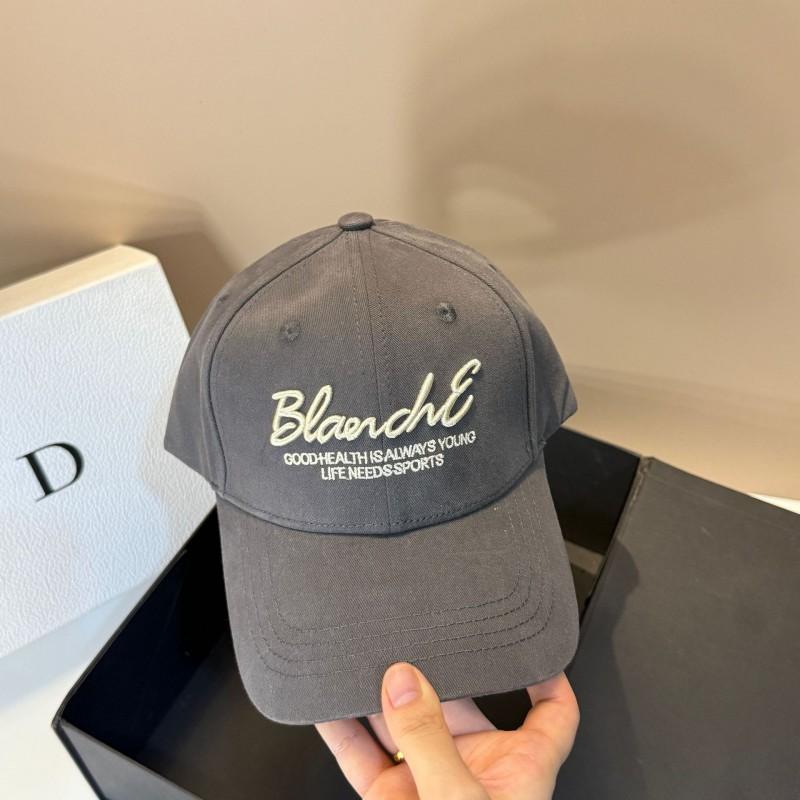 High-Quality Embroidered B Letter Baseball Cap Outdoor Slim Face Sun Hat Lightweight Couple