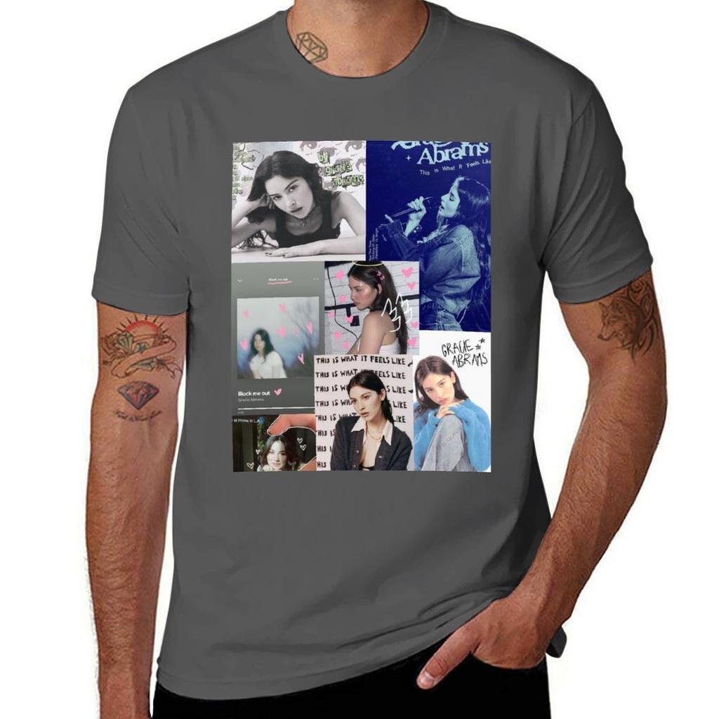 Gracie Abrams T-Shirt T Shirts for Man Graphic Funny T Shirt Man Casual Man T Shirts Cotton T-Shirt