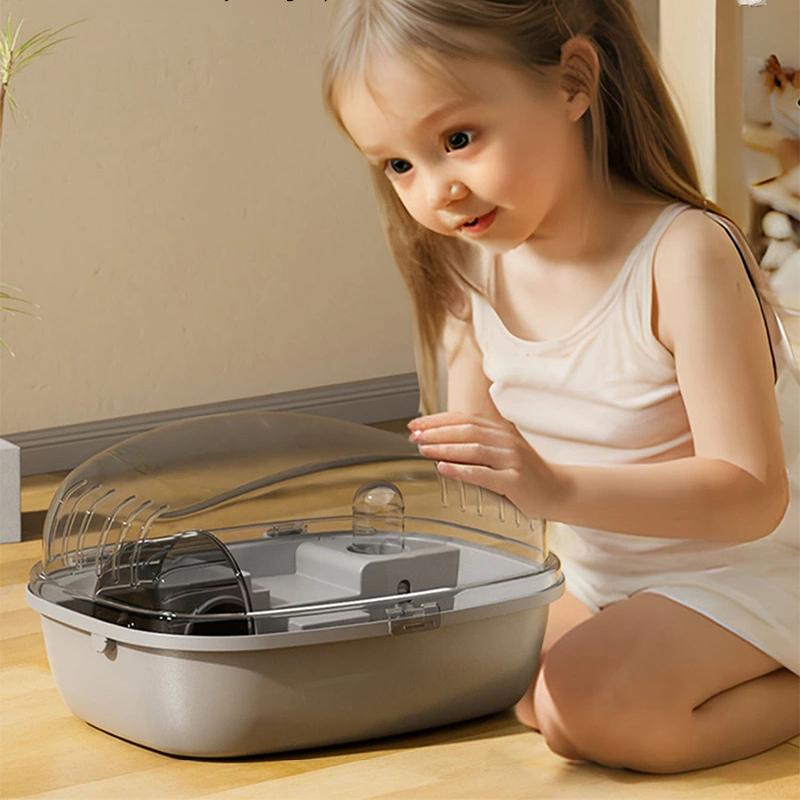 Hamsterbur Hamster Habitat House Smådyrbur for mus marsvin