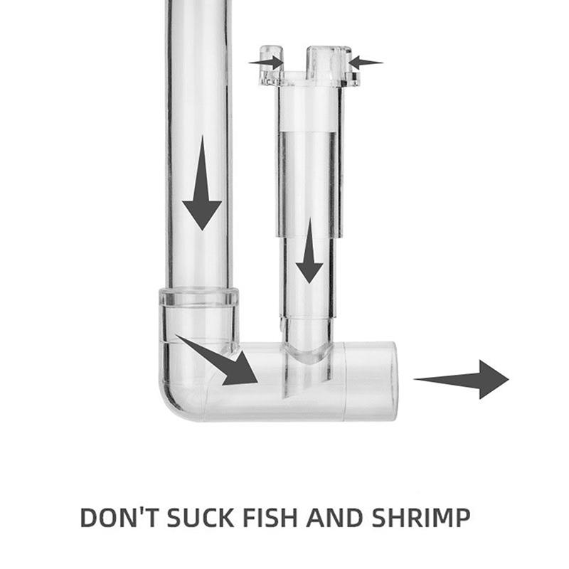 Fish Tanks Akvarium Decoration Aquarium Lily Outflow Outlet Skimmer Accessories Filter Fishbowl Supplies