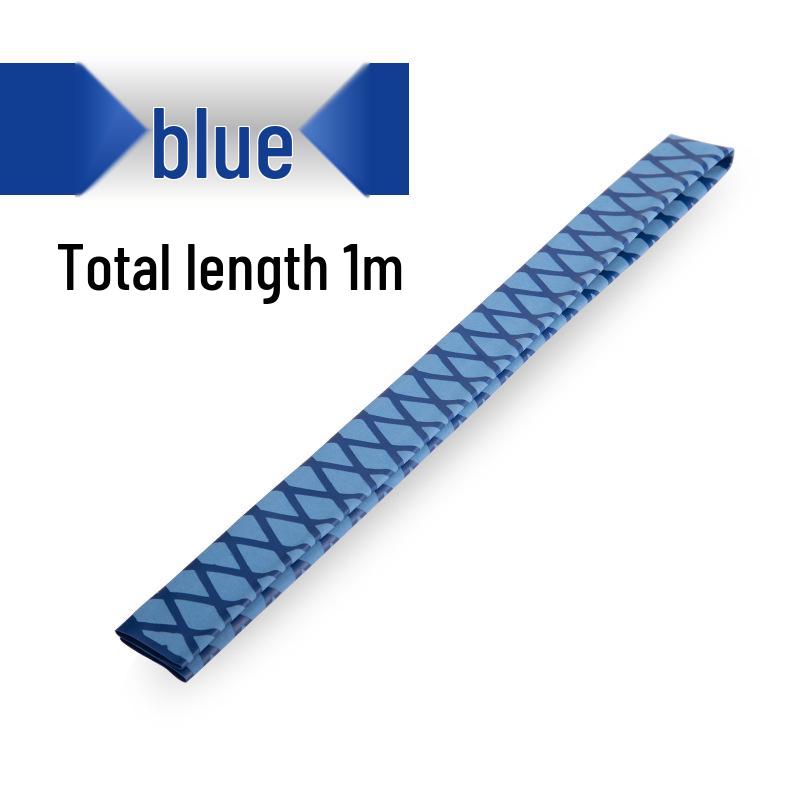 Rutschfester Wasserdichter Angelruten-Griff Schrumpfschlauch mit Schweißabsorbierendem Klebeband für Angelruten und Badmintonschläger