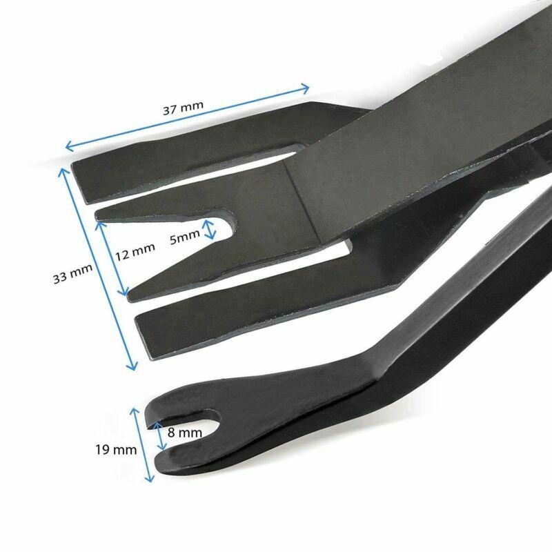 14 Pcs Car Panel Trim Door Dashboard Audio System & Clip Fastener Remover Tools