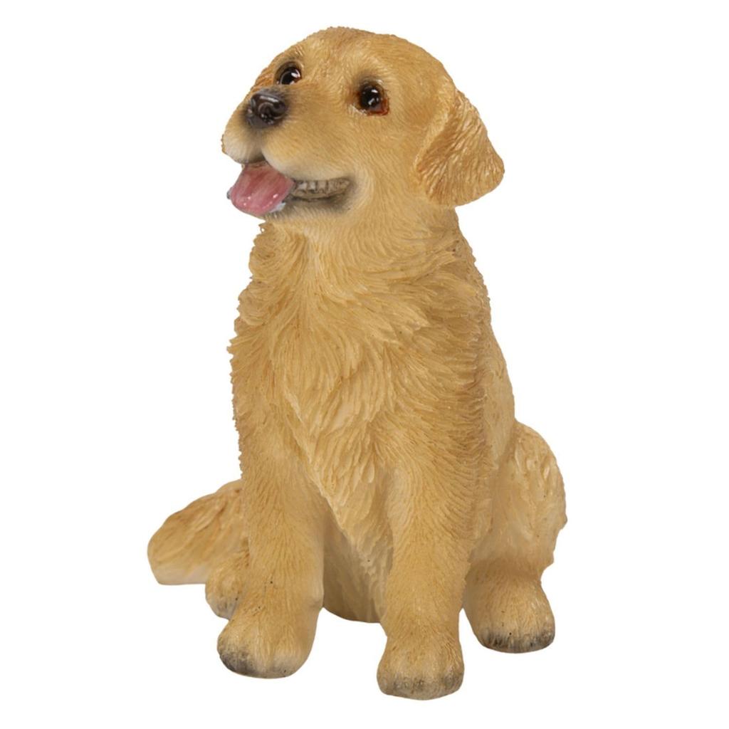 Ubia Mini Sitting Golden 5 X X Doll Animal Garden Cute H17166 Retriever, 3.8 5.5 Cm, Figurine, Ornament, Decor, Realistic, Dog,