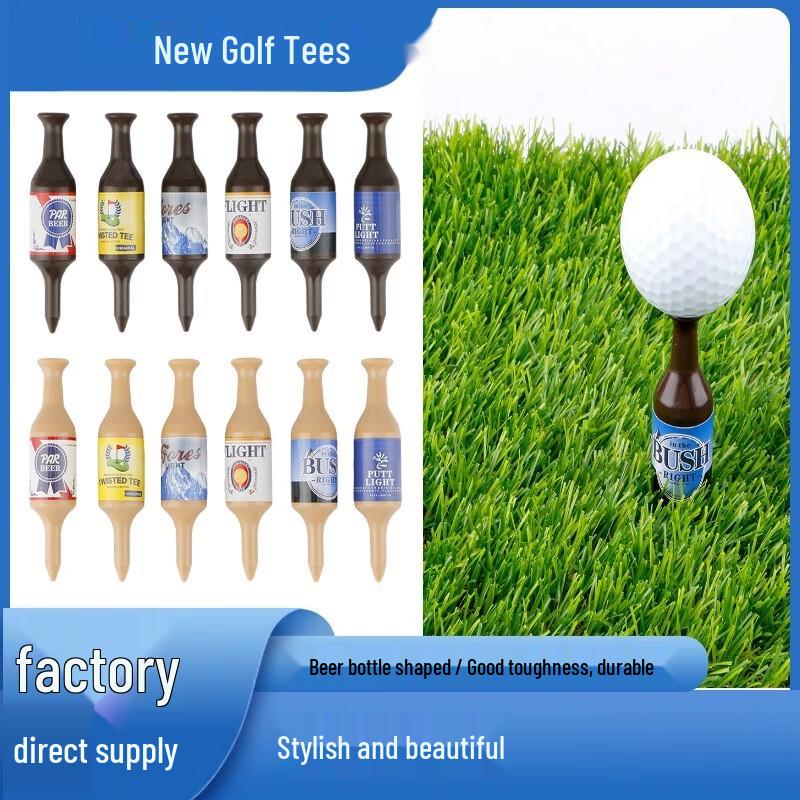 

Creative Beer Cup Golf Tees, 90mm (6-Pack)