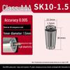 High-Precision SK16 Collet Chuck for CNC Engraving Machine