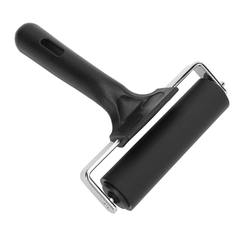 2pcs Hard Rubber Rubber Brayer Roller 4 Inch Printmaking Roller Press Roller Tool For Printmaking