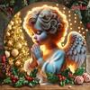 Runde Metall-Wandkunst für Wohnzimmer Schlafzimmer Dekoration, Modernes rundes Heimschild für Küche Büro, Weihnachts Halloween Geschenk
