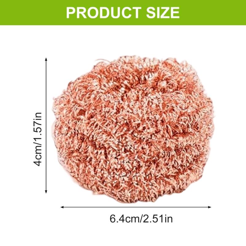 12pcs Copper Cleaning Tool Heavy Duty Solder Tip Cleaner For Kitchen Utensils Maintenance And Stubborn Stain Removal