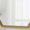 Round/Hexagonal/Rectangle Creative Makeup Mirror Metal Chain Wall Hanging Mirror  Vanity
